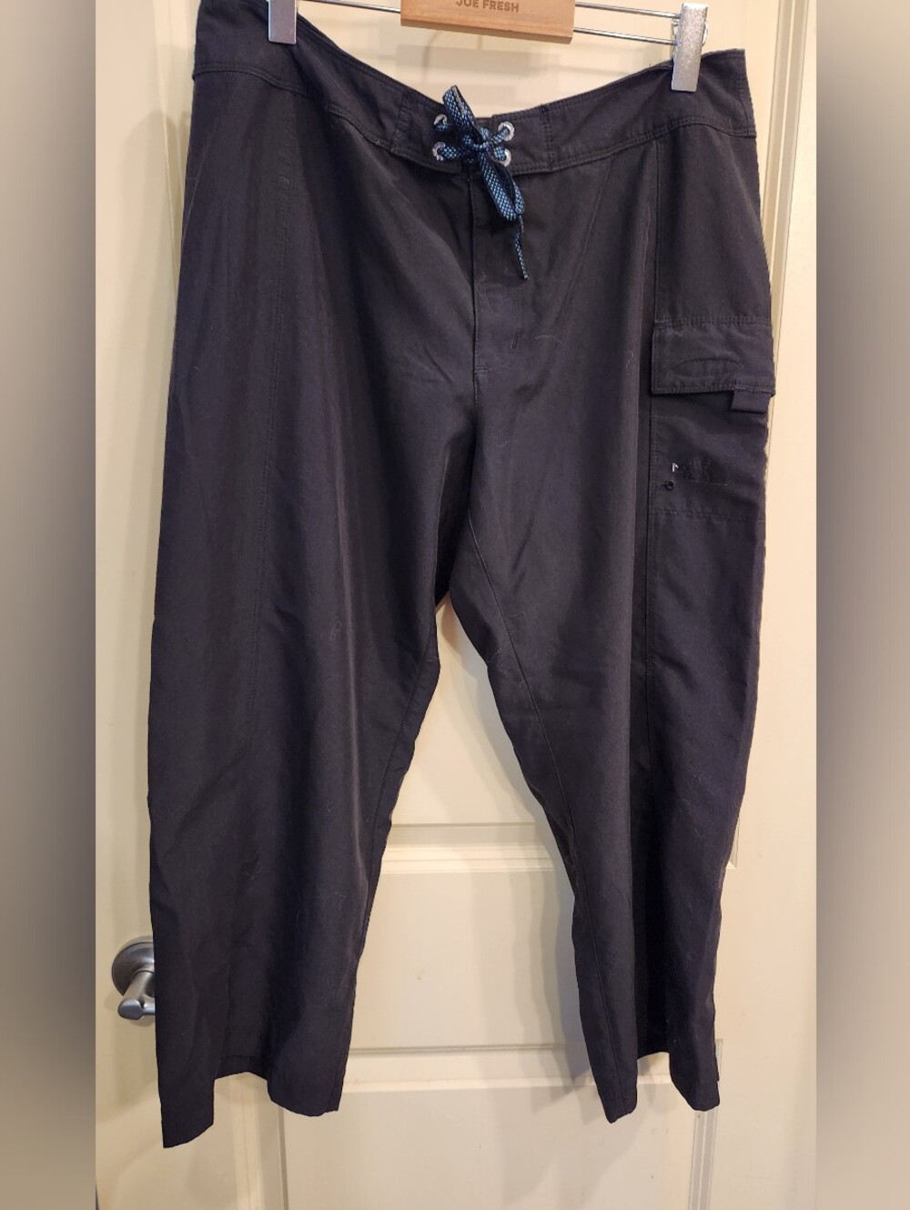 The North Face Black Cargo Pants with Drawstring